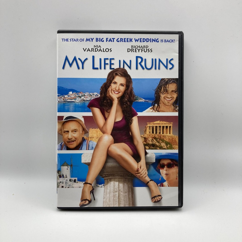 My Life in Ruins DVD starring Nia Vardalos and Richard Dreyfuss Romantic Comedy